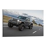 Auto-Poster Jeep Gladiator, 15,2 x 15,2 cm, 