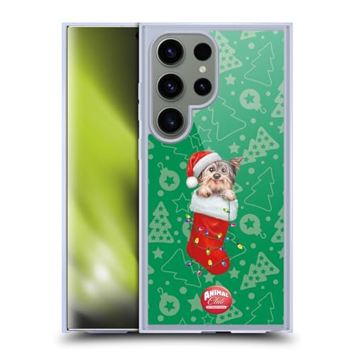 Coque Samsung Galaxy S24 Ultra MagSafe Animal Club International Chien Noël Coque en Gel