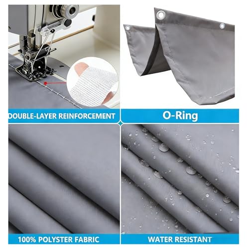 Voile anti-UV imperméable et rétractable pour abriter la terrasse