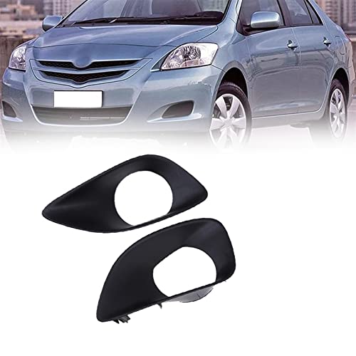 Rejilla inferior de parachoques para Toyota Yaris Sedan 2009 2010, marco de luz antiniebla rígido