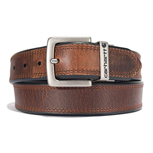 Carhartt Men's A0005500 Reversible Belt - 48W - Brown/Black