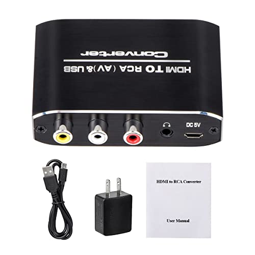 Image of VHS to Digital Converter, USB 2.0 Video Adapter with Audio Capture, Support NTSC, PAL, SECAM, Video Audio Capture Card for Windows 2000, XP /Vista