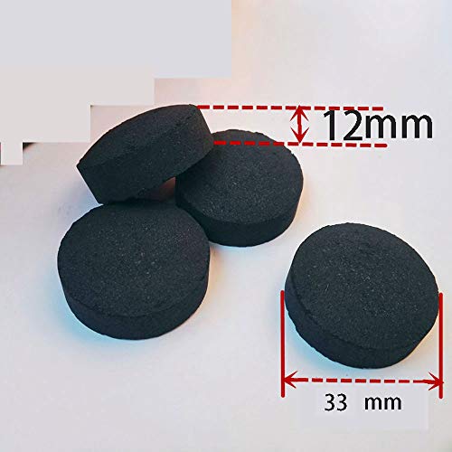 YHDM Shisha Holzkohle,Shisha kohleVerwendet Verwendet für Zündung,Huka,Grillen,Wassersieden,10 Tabletten pro Packung,100… – Bild 6