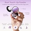 Style Edit Root Touch Up Powder | Temporary Hair Color for Gray Roots and Thinning Hair | Salon-Quality, Transfer-Resistant Hair Concealer | Medium Brown, 0.13 oz (Pack of 1) #1