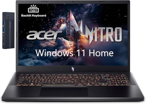 acer Nitro V 15.6�C���` FHD �Q�[�~���O�m�[�g�p�\�R�� Intel Core i5-13420H GeForce RTX 5050 16GB RAM 1TB SSD 128gb 9H �h�b�L���O�X�e�[�V���� �E�F�u�J���� Wi-Fi �o