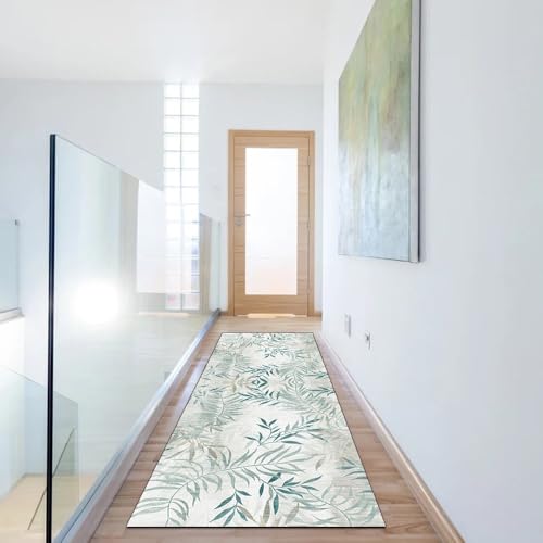 Alfombra de pasillo para evitar resbalones con diseño lavable 6