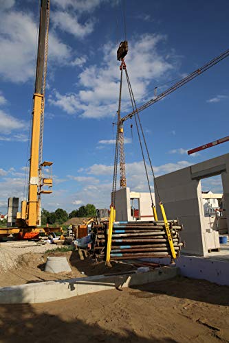 Braun 30021RS Rundschlinge 3000 kg Tragkraft, 2 m Umfang, endlos mit Polyesterkern, gelb