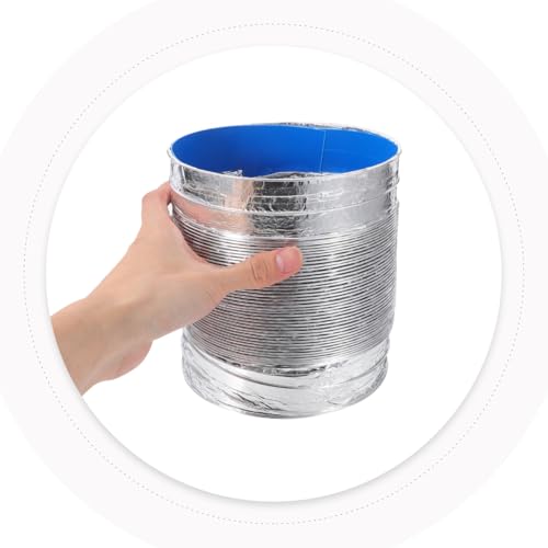 Tuyau d'échappement flexible en aluminium résistant pour extraction