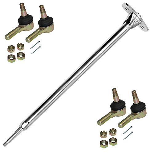 Caltric Steering Stem Shaft with Tie Rod End Kit Compatible with Yamaha Yfz450R Yfz450 R 2014-2019