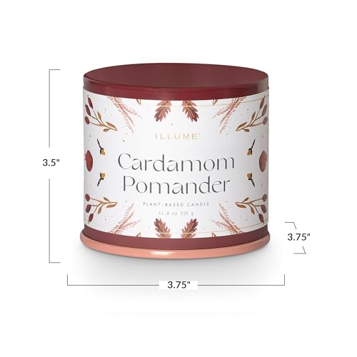 Image of Illume Vanity Tin Candle, Cardamom Pomander