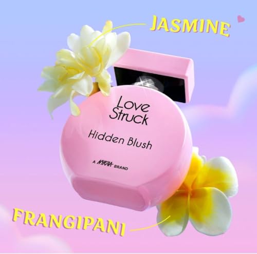 Image of Nykaa Love Struck Hidden Blush Eau De Parfum for Women - Long Lasting Floral, Fruity & Musky Fragrance - 50 ml