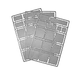 Infantry Bases - 40x40mm Square Bases Pack for Tabletop Miniatures