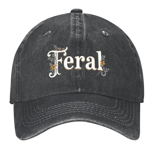 Gorra de béisbol unisex vintage estilo denim lavado