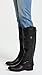 Sam Edelman Women's Penny Classic Equestrian Boot, Black Leather, 9 Medium US