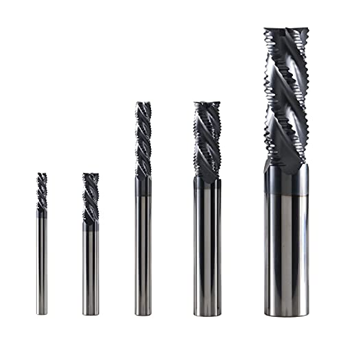 Fresa In Metallo Duro Fresa In Metallo Duro Frese In Metallo Duro Fresa In Metallo Duro Per Sgrossatura Fresa A 4 Taglienti Fresa In Metallo Duro Bit Del Router Per 50 Hrc Lavorazione Di Sgrossatura D