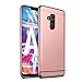 Produktbild Conie GT9165 Golden Touch Kompatibel mit Huawei Mate 20 Lite, Soft Flex Case Ultradünn Handyhüllen PC Bumper [2-Farbig] Hülle für Mate 20 Lite Case Rosegold
