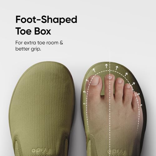 Image of Frido Cloud Comfort Slip-On & Lace-up Shoes for Men, Zero-Drop Barefoot Style & Wide Toe Box, Lightweight Casual Walking Shoes, Flexible Sole for Natural Alignment, Available in Arch & Without Arch