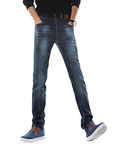 Demon&Hunter Men's Slim Fit Jeans Stretch S30S3(33) Blue