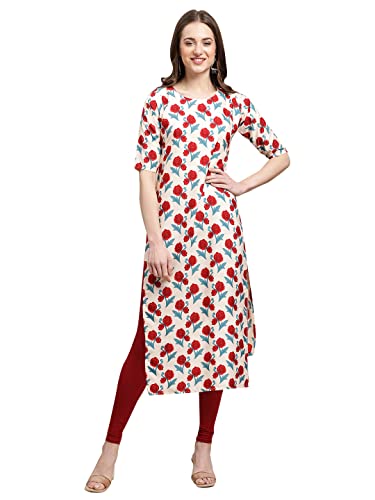 Image of Pinkmint Kurti for Women, Kurta for Women, Kurti, Digital Printed Kurta, Women's Casual Kurta, Kurta Set, Office Wear Kurta, Straight Kurta, Kurta Combo Multicolour