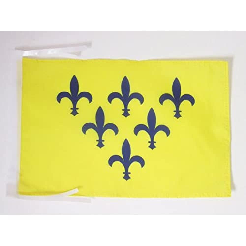 Iran Old Persia Flag 18'' x 12'' cords - Persian SMALL flags 30 x 45cm - Banner 18x12 in - AZ FLAG — view 1031