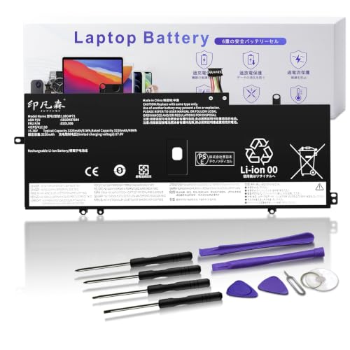 �Ή� L18C4P71 ThinkPad X1 Carbon 7th PC�݊��o�b�e���[ 15.36V�A3325mAh6IE [���s�A���i] | 2019/2020 TP00109A TP00109B X1 Yoga gen 4 L18M4P72 SB10