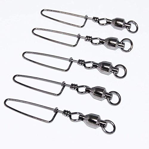 image for AGOOL Ball Bearing Fishing Swivel Stainless Steel High Strength with C