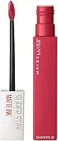 Maybelline SuperStay Matte Ink Batom Líquido Matte Longa Duração 16H com Aplicador Preciso, Não Transfere e Cor Intensa, Acabamento Matte Confortável, Cor 80 Ruler Rosa Avermelhado, 5ml