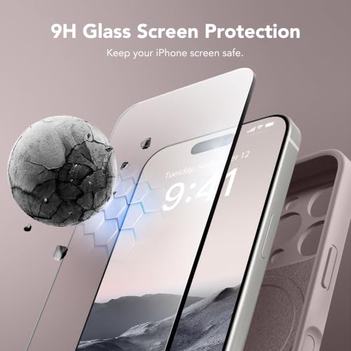 Image of Magnetic for iPhone 16 Pro Case Silicone Hazel