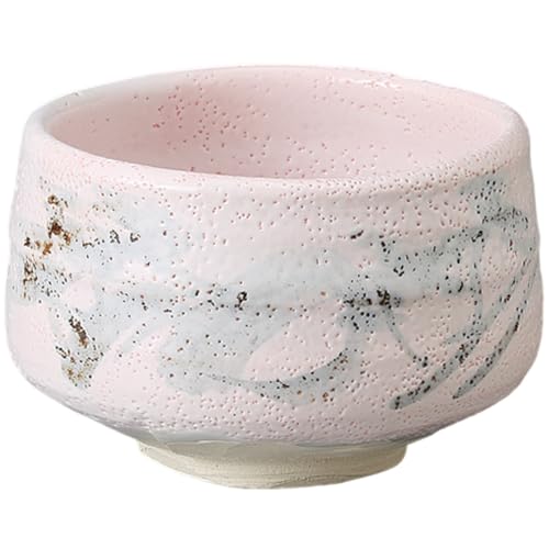 エールネット(Ale-net) 抹茶碗 11.6×H7.8cm 桃山志野抹茶碗 茶道 茶道具 抹茶茶碗 陶器 美濃焼 日本製