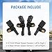 RUIANOMG ABS Wheel Speed Sensor 4PCS Replacement for VW Jetta Golf Passat Beetle Bora Eos Rabbit 2005-2018, Replace ALS467 WHT003856 WHT003857