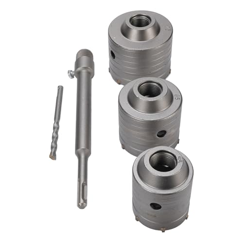 Kit de brocas para concreto 55, 65, 75 mm con estuche miniatura 5