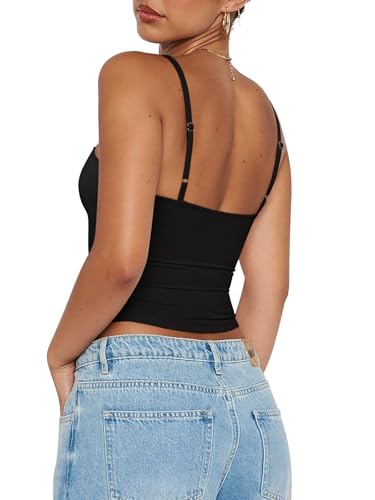 PINKMSTYLE Womens Lace Bustier Corset Tops Spaghetti Strap Tank Tops for Going Out3