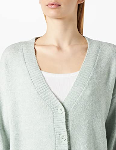 Vero Moda VMDOFFY LS V-NECK BUTTON CARDIGAN GANOOS Dames Cardigan Sweater - Image 4