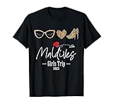 Photo Gallery girls trip maldives 2023 - maglietta da donna, per fine settimana, compleanno maglietta Photo Gallery girls trip maldives 2023 - maglietta da donna, per fine settimana, compleanno maglietta