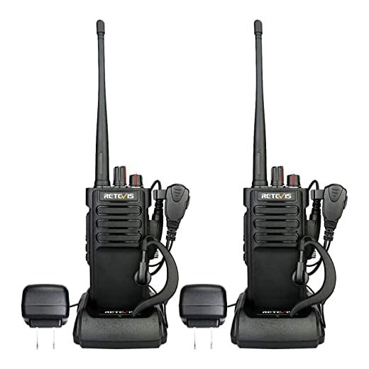 Retevis RT29 Military Grade Walkie Talkies Long Range,Heavy Duty 2 Way Radio with 3200mAh Rechargeable,Emergency Walkie Talkies Adults with Earpiece(2 Pack)