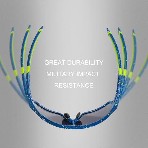 Image of ROCKBROS Polarized Sports Sunglasses Men Women - UV400 Protection Goggle with Myopia Frame for Running Cycling Driving