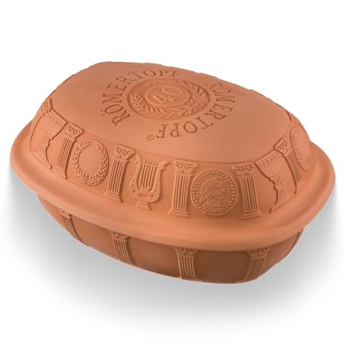 Romertopf Clay Roaster | 40 Years Anniversary Edition | Non-Stick...