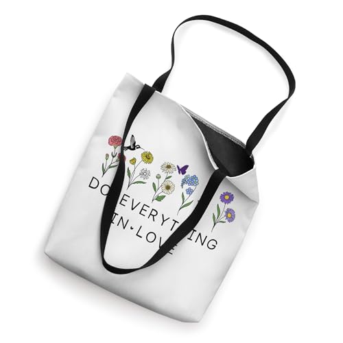 Bolsa Tote Do Everything in Love Verso Bíblico miniatura 2