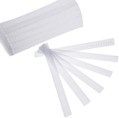 100 Pack Makeup Brush Protector,Net Pen Guard Expandable Cover Mesh Sleeve Covers for Protective Make Up Brushes Keep Cleaner Brush Set in Storage, White
