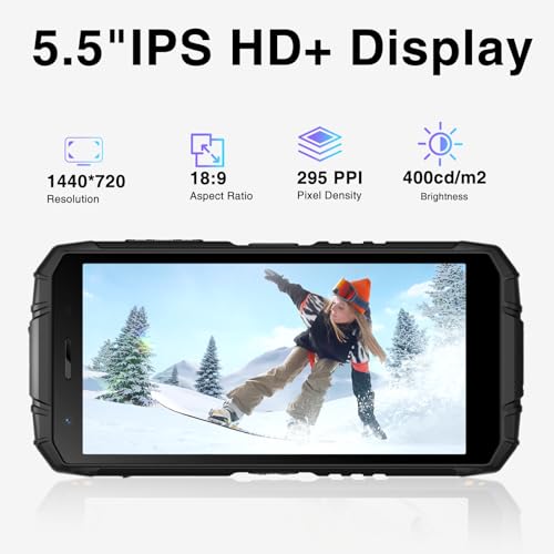 Doogee BLADE10ULTRA-02 S41 Plus Rugged Phone 2024,Android 14 6300Mah Battery,8Gb+128Gb/Tf 1Tb,Octa Core,Ip68 Waterproof Phone,13Mp Ai Main Camera Rugged Smartphone,5.5 Inch Ips Hd+ Display,Face Unlock,Otg/Nfc thumb #6