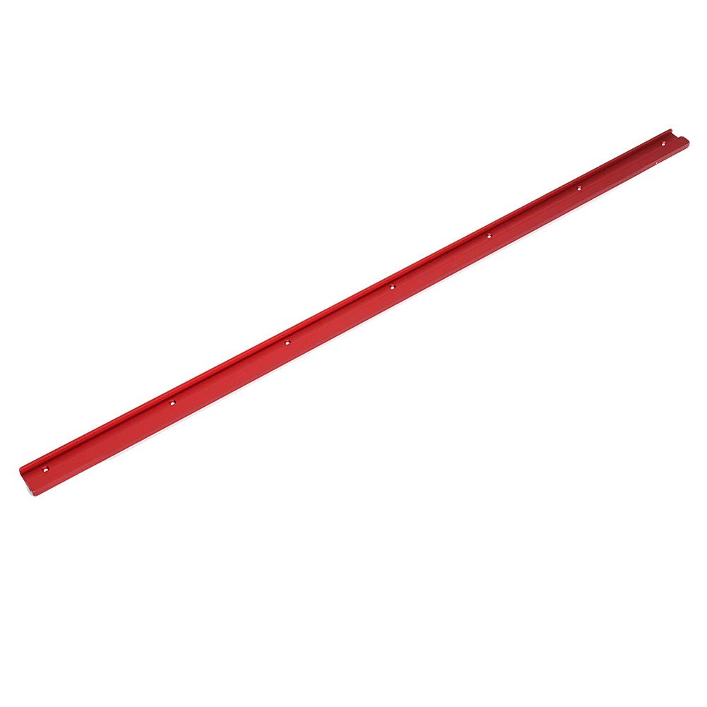 Belupai Red 1200Mm Aluminum Alloy 45 Type T-Track Woodworking T-Slot Miter Track