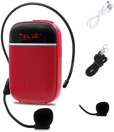 Amplificatore Vocale Portatile Bluetooth - Microfono Con Radio FM E Registrazione