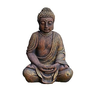 Gartendekoparadies.de Budda D933ex Statuetka Ogrodowa