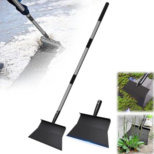 Ice Scraper & Snow Shovel with Adjustable Handle