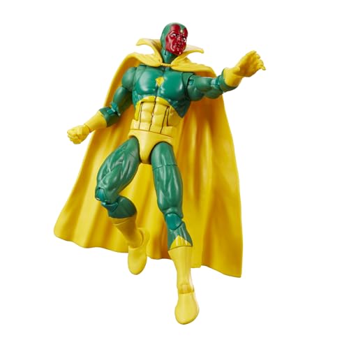 Marvel Legends Series Vision Comics Action Figure, Green, 6 inches - Image 4