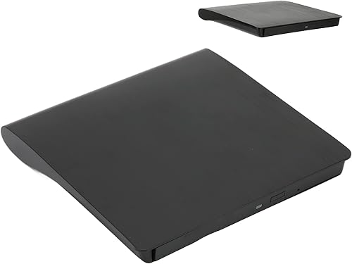 Caja de unidad de DVD externa, caja de unidad óptica móvil externa emergente para USB2.0 o 3.0 para computadoras de escritorio y portátiles,