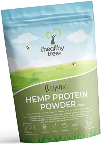 TheHealthyTree Company Proteína de Cáñamo Orgánico en Polvo...