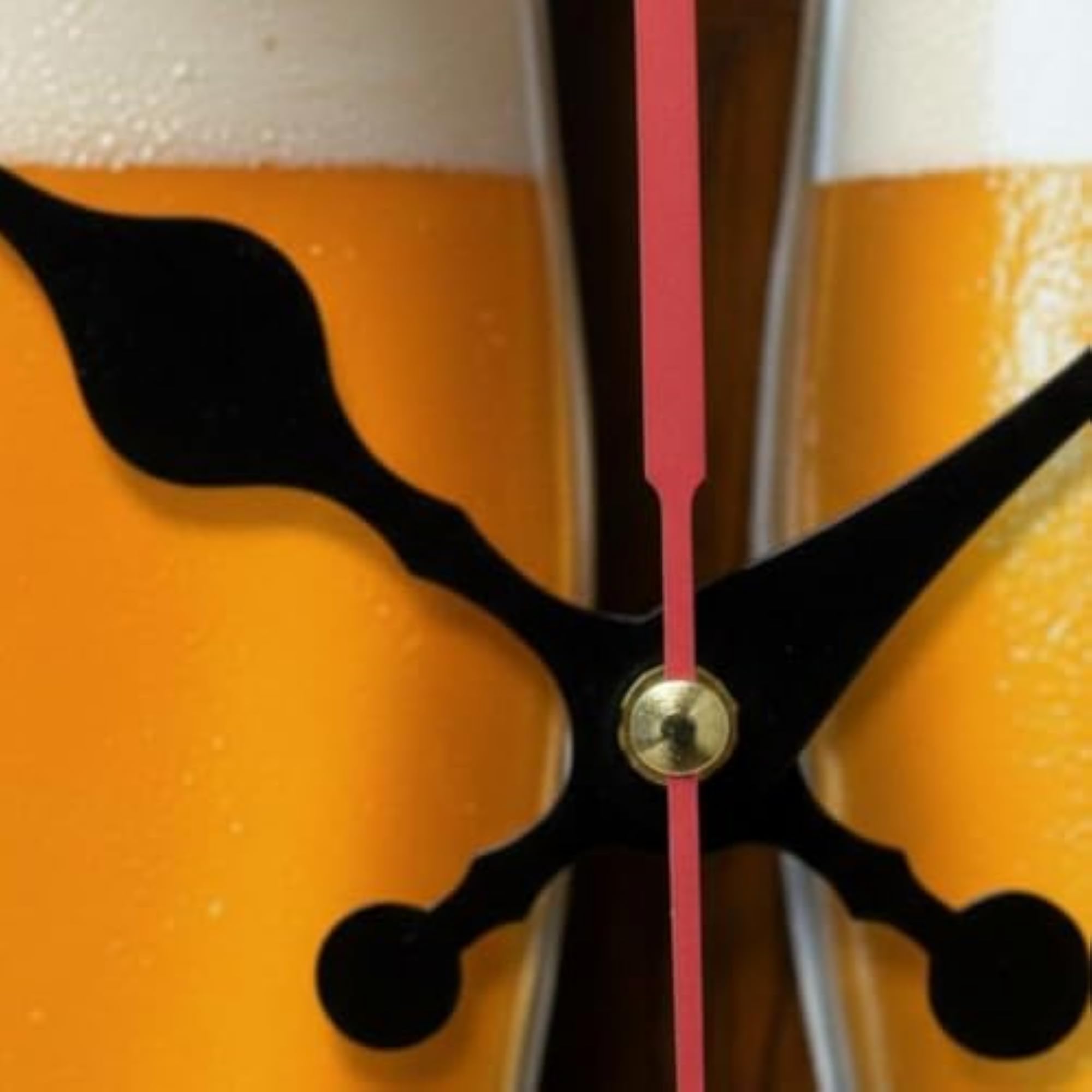 Beer Mug Wall Clock in Nordic Style