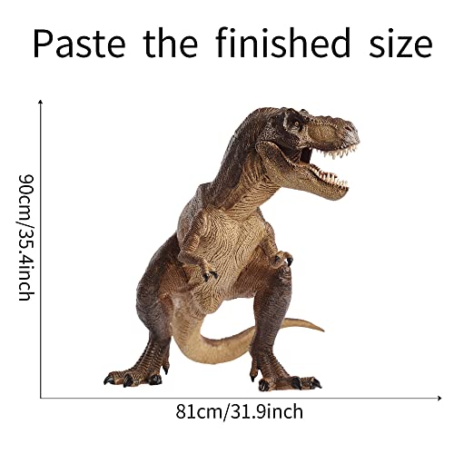 Vinilo decorativo dinosaurio Tyrannosaurus Rex para niños miniatura 4