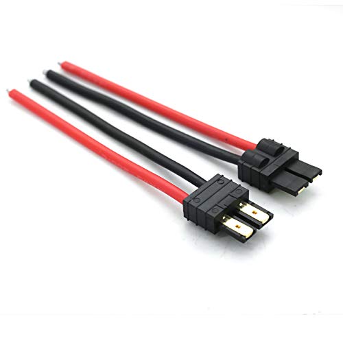 DEVMO 2 pares conectores TR-X macho/hembra cable 14awg 10cm miniatura 3